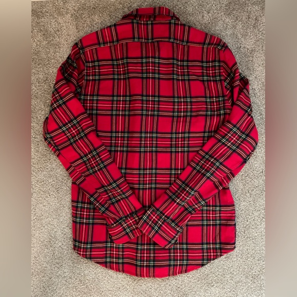 Men’s Maison Scotch & Soda red plaid button down. Perfect for fall ! 🍁🍁🍁 - Picture 9 of 10